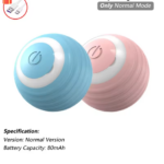 Interactive Cat Ball Toy with Automatic Rolling Tail & Rechargeable Smart Mouse